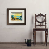 Coastal California: Horizontal Print - Art Print, 11x14 / Deluxe / Brown