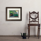Alaska: Skagway - Art Print, 11x14 / Deluxe / Brown