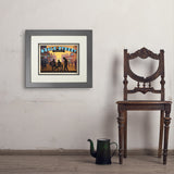 Memphis, TN: Beale Street Sunset - Art Print, 11x14 / Deluxe / Gray