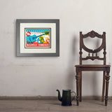 Lookin' Pretty In Music City (Horizontal) - Art Print, 11x14 / Deluxe / Gray