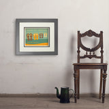 Flip Flops Hangin’ Out Together - Art Print, 11x14 / Deluxe / Gray