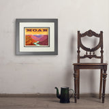 Moab, Utah: Canyon View - Art Print, 11x14 / Deluxe / Gray