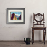 Zion National Park: Ascent To Angels Landing (Horizontal) - Art Print, 11x14 / Deluxe / Gray