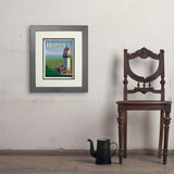 Heublein Tower - Art Print, 11x14 / Deluxe / Gray