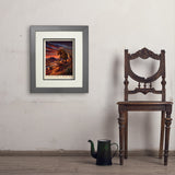 Mythical Creatures: Chupacabra - Art Print, 11x14 / Deluxe / Gray