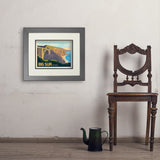 Big Sur, California: Bixby Bridge - Art Print, 11x14 / Deluxe / Gray