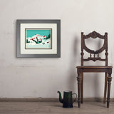 Yard Sale - Art Print, 11x14 / Deluxe / Gray