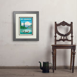Mount Shasta, California - Art Print, 11x14 / Deluxe / Gray