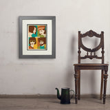 1969: Go with the Flo/Fro - Art Print, 11x14 / Deluxe / Gray