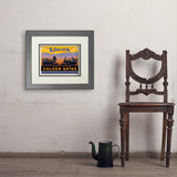 Golden Spike (Pub Poster) - Art Print, 11x14 / Deluxe / Gray