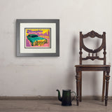Memphis, TN: City Of Soul (Horizontal) - Art Print, 11x14 / Deluxe / Gray