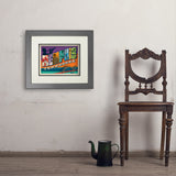 Memphis, TN: Picture Letters - Art Print, 11x14 / Deluxe / Gray