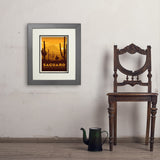 Saguaro National Park - Art Print, 11x14 / Deluxe / Gray