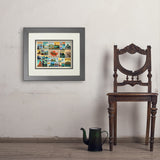 Canada: Picture Perfect Collage (Horizontal) - Art Print, 11x14 / Deluxe / Gray
