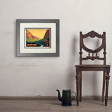 Zion National Park: 100th Anniversary (Horizontal) - Art Print, 11x14 / Deluxe / Gray