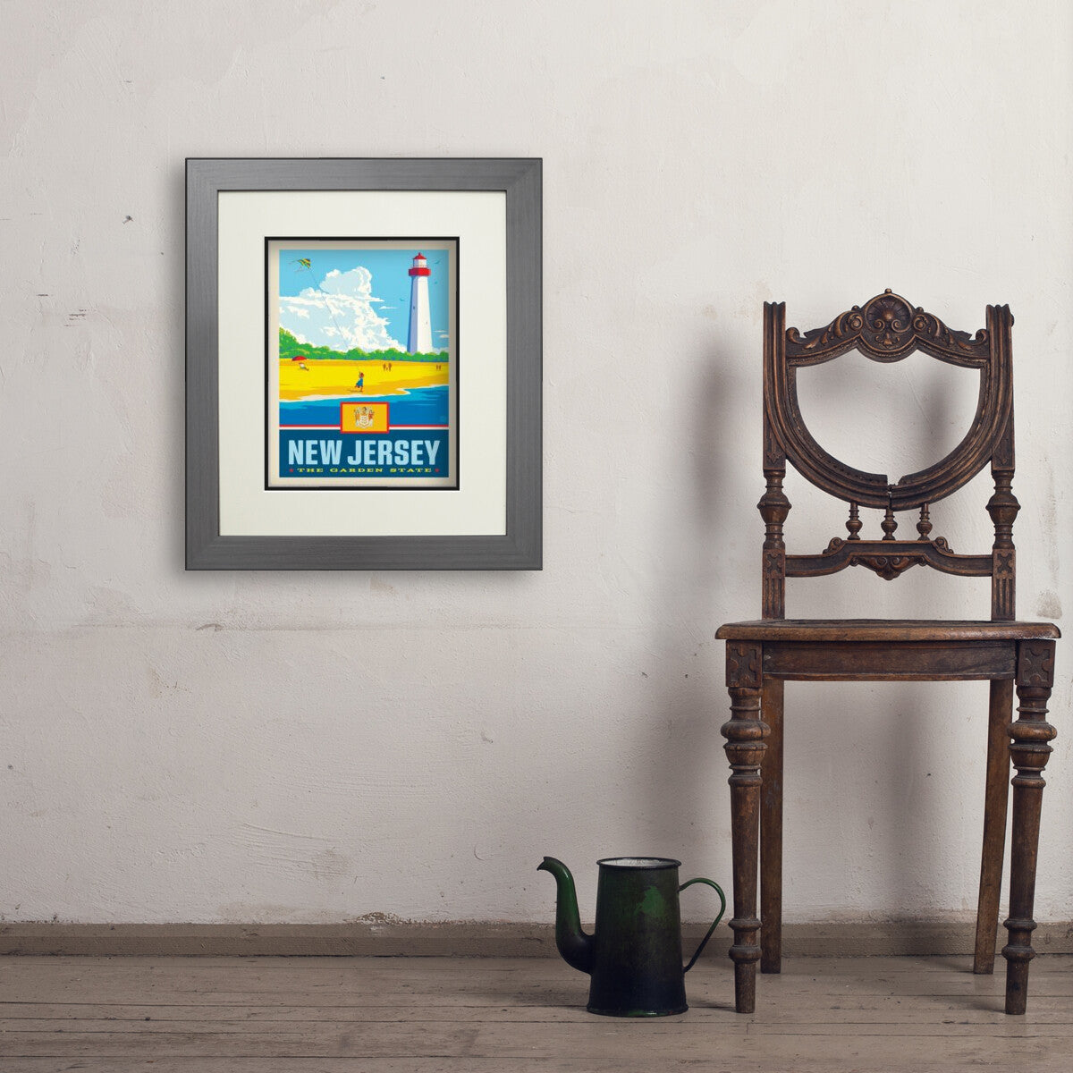 New Jersey State Pride | Art Print – Anderson Design Group