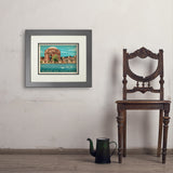 San Francisco: Palace of Fine Arts - Art Print, 11x14 / Deluxe / Gray