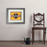 Music City: Vinyl Record (Horizontal) - Art Print, 11x14 / Deluxe / Gray