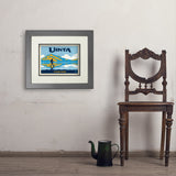 Salt Flat (Pub Poster) - Art Print, 11x14 / Deluxe / Gray
