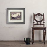 Map of Great Smoky Mtns National Park - Art Print, 11x14 / Deluxe / Gray