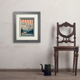 250th Anniversary USA: Mount Rushmore - Art Print, 11x14 / Deluxe / Gray