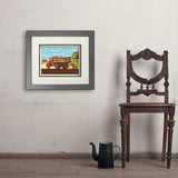 Vintage Apple Truck - Art Print, 11x14 / Deluxe / Gray