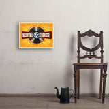 Music City: Vinyl Record (Horizontal) - Art Print, 18x24