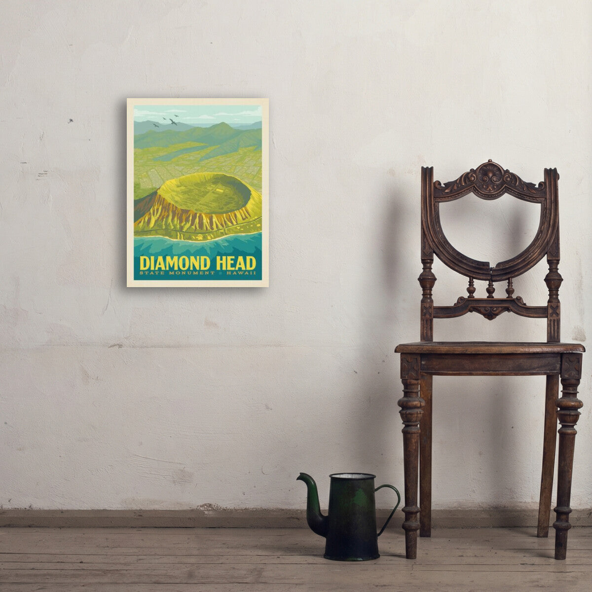 Diamond Head State Monument, Hawaii — National Monument Poster