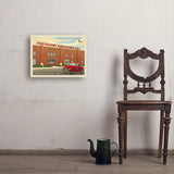 Old Glory: Distillery Building - Art Print, 18x24