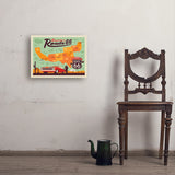 100th Anniversary Of Route 66 (Map) - Art Print, 18x24