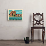 San Francisco: Palace of Fine Arts - Art Print, 18x24