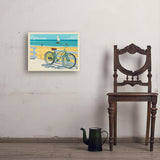 Beach Cruiser Bike - Art Print, 18x24