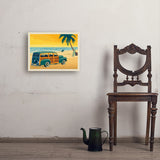 Woody On The Beach - Art Print, 18x24
