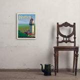 Heublein Tower - Art Print, 18x24