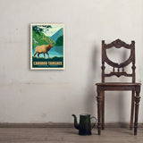 Caribou-Targhee National Forest - Art Print, 18x24