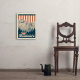 250th Anniversary USA: Mount Rushmore - Art Print, 18x24
