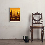 Saguaro National Park - Art Print, 18x24