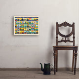 50-State Multi-Image Design - Art Print, 18x24