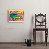 Memphis, TN: City Of Soul (Horizontal) - Art Print, 18x24