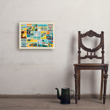 Coastal Collection Collage (Horizontal) - Art Print, 18x24