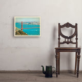 San Francisco: Golden Gate Bridge-Horizontal - Art Print, 18x24