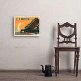 Yellowstone National Park: Old Faithful Inn - Art Print, 18x24