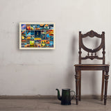 Space Travel Collage (Horizontal) - Art Print, 18x24