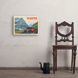 Glacier National Park: Going To The Sun Road (Horizontal) - Art Print, 18x24