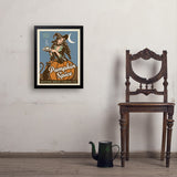 Witches' Brew Coffee Co. (Pumpkin Spice Blend) - Art Print, 18x24 / Simple / Black