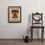 250th Anniversary USA: Liberty Bell - Art Print, 18x24 / Simple / Black
