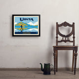 Salt Flat (Pub Poster) - Art Print, 18x24 / Simple / Black