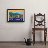 Alaska: Sitka - Art Print, 18x24 / Simple / Black