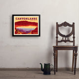 Canyonlands:  Mesa Arch - Art Print, 18x24 / Simple / Black