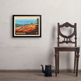Acadia National Park: 100th Anniversary (Horizontal) - Art Print, 18x24 / Simple / Black